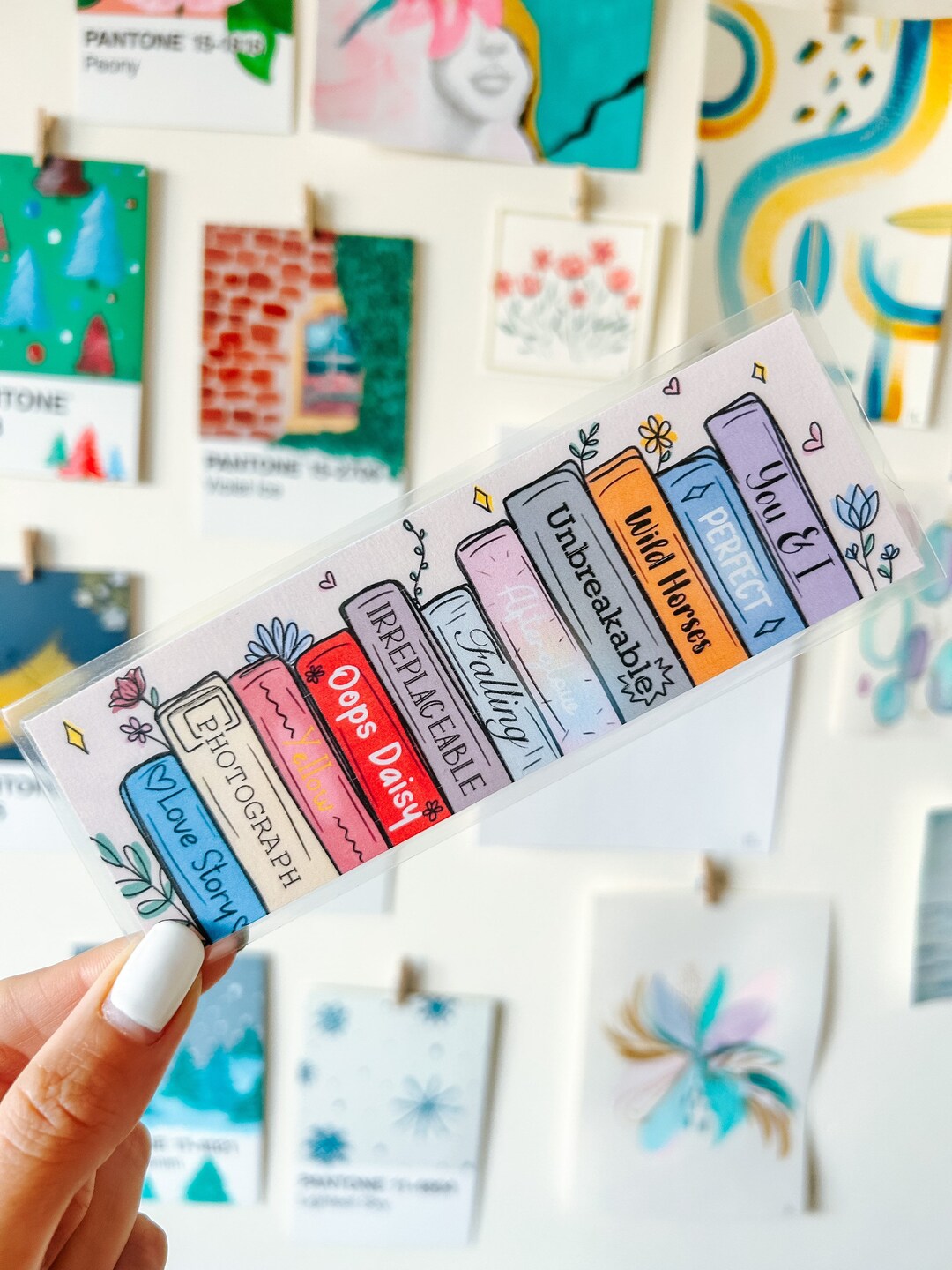 Custom Procreate Bookshelf Bookmark Etsy