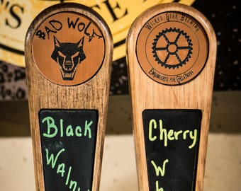 Personalized Chalk Board Beer Tap Handle