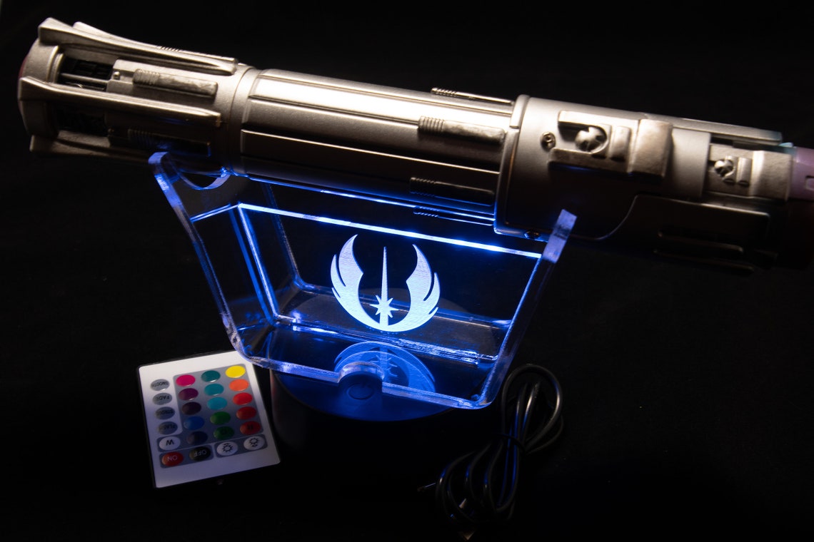 LED Lightsaber Stand Etsy