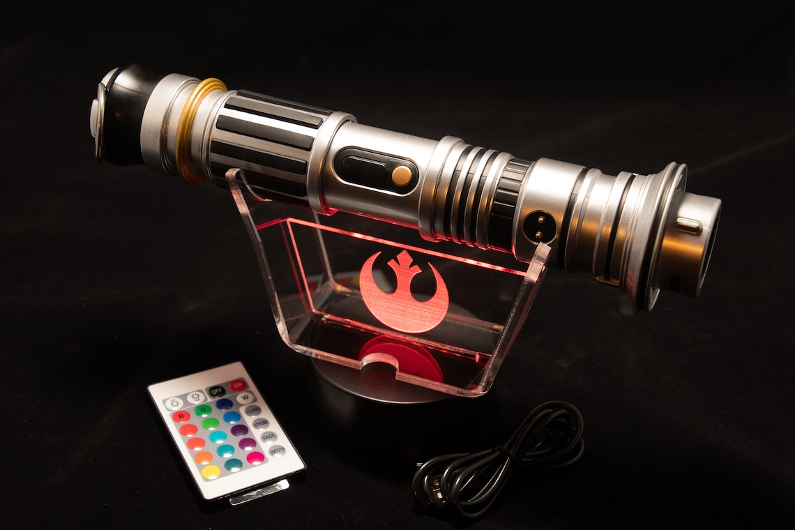 LED Lightsaber Stand Etsy