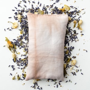 Kruidenslaapzakje, lavendelkussen, biologisch cadeau, slaaphulpmiddel, stressverlichting bruiloft aromatherapie, huwelijksgunsten, Moederdagcadeau
