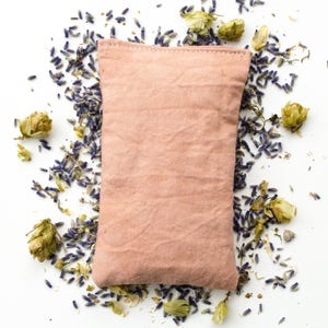 Herbal Sleep Sachet, Lavender Pillow, Herb Dream Pillow, Baby Shower Gift, New Mom Gift, Bridal Shower Favours, Wedding Favors, Boho Wedding image 1