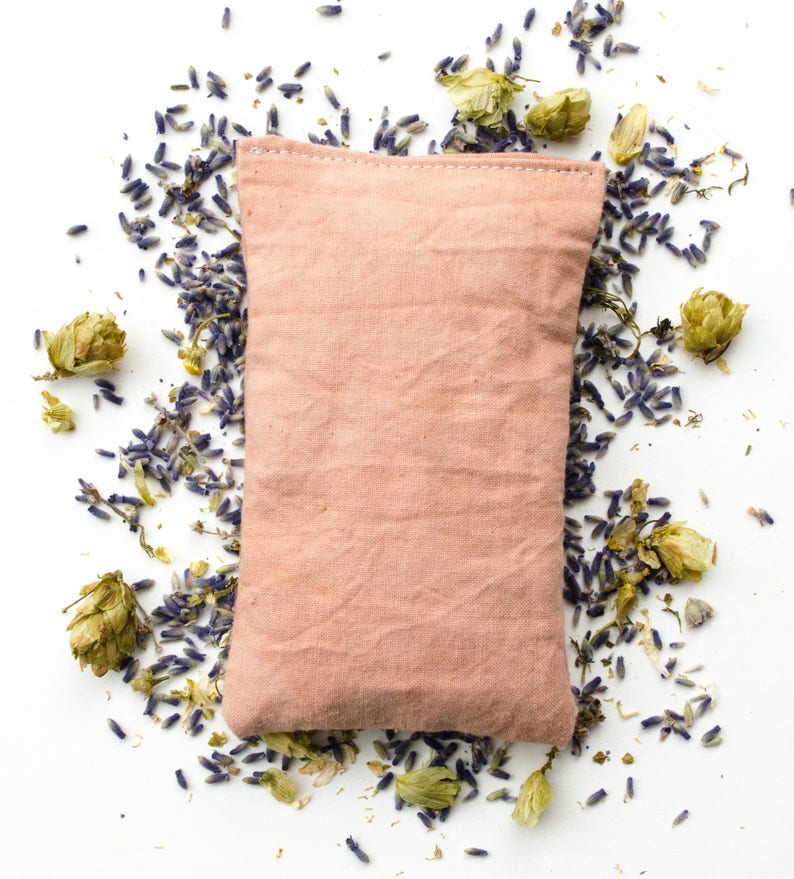 Herbal Sleep Sachet, Lavender Pillow, Herb Dream Pillow, Baby Shower Gift, New Mom Gift, Bridal Shower Favours, Wedding Favors, Boho Wedding image 1