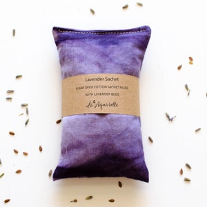 Lavender Sleep Sachet – Organic Cotton, Calming Aromatherapy, Handmade & Plant-Dyed