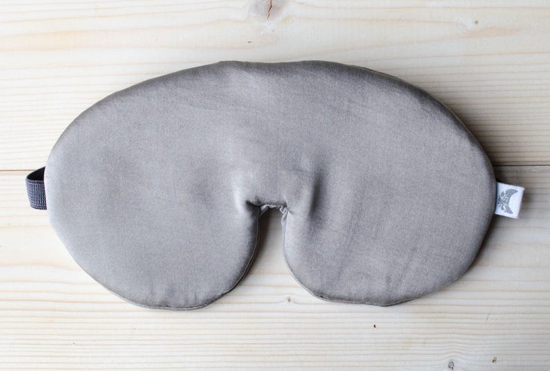 Charcoal Sleeping Set Organic Sleep Mask Travel Mask Etsy