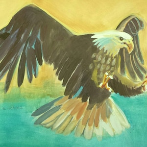 Landing Eagle