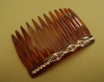 Vintage Paul Marechal French Designehair Comb Faux Tortoise  display picture 1