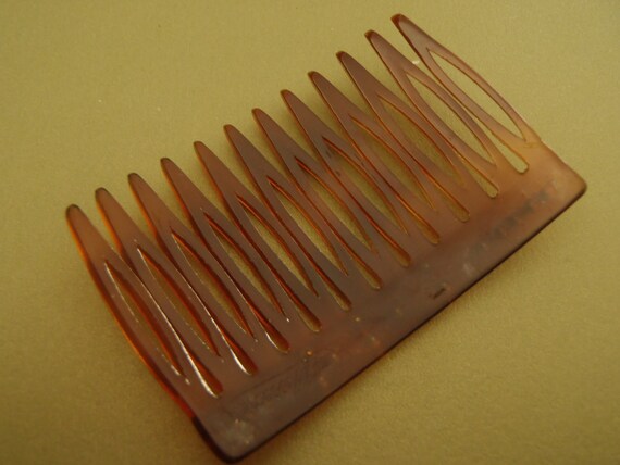Vintage Paul Marechal French designeHair Comb Fau… - image 2