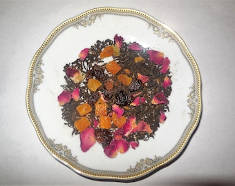 PRINCESS ALMIRA Apricot Rose Black Tea Loose Leaf 2oz