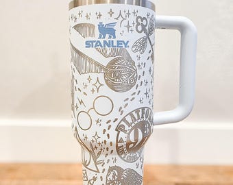 Personalized Harry Potter Stanley Tumbler - Laser Engraved 40oz Cup