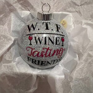 Wine Tasting Friends Ornament