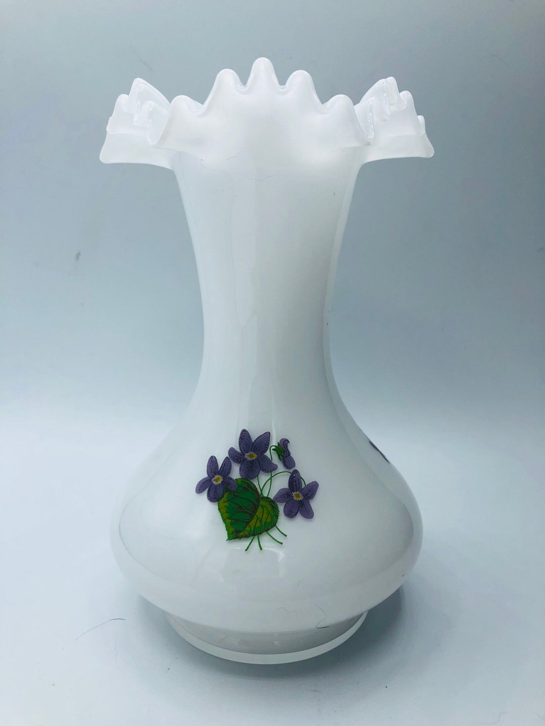 Vintage Bohemia Crystal Vase Made in Czechoslovakia. Etsy Finland