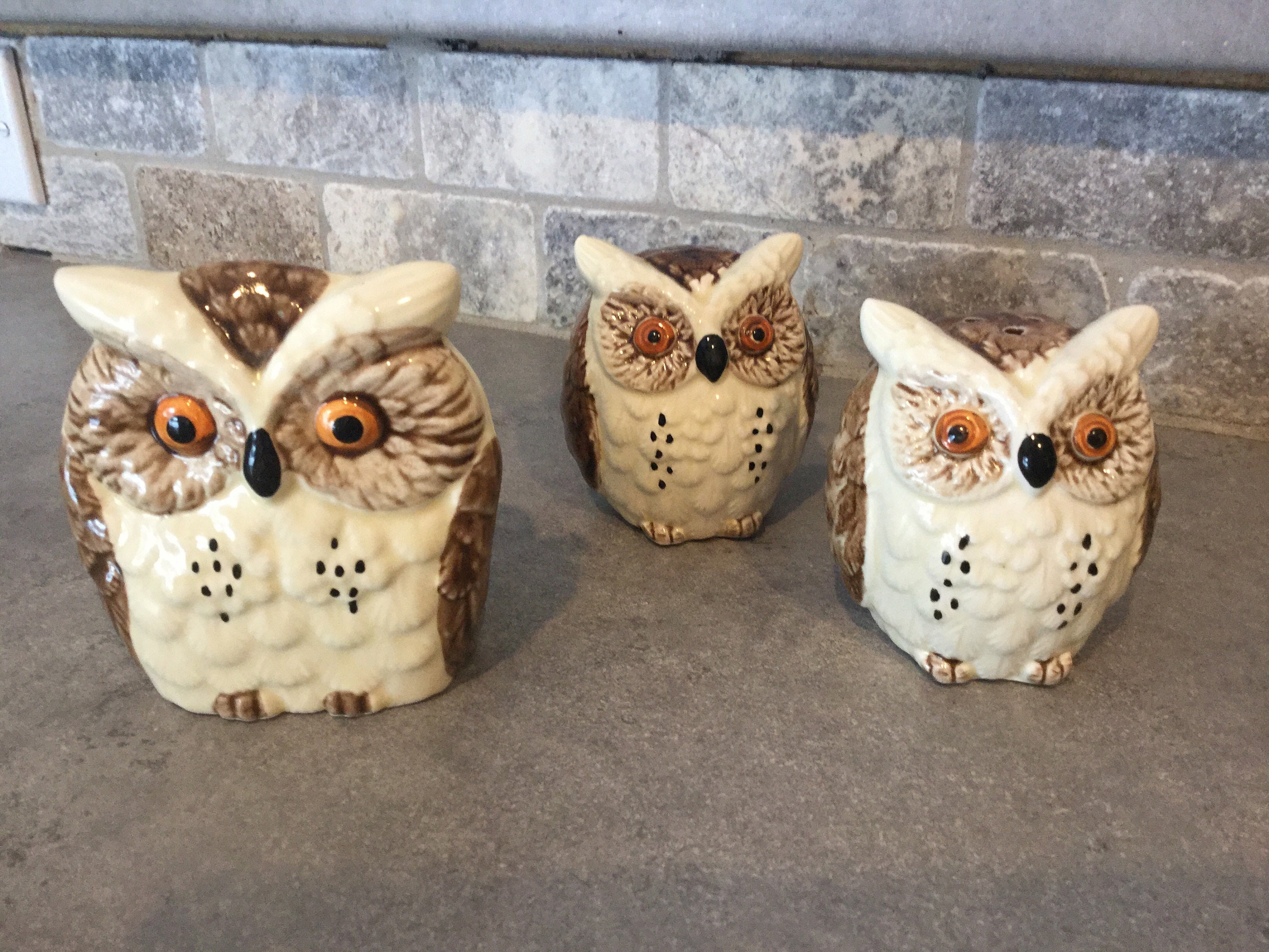 60s 70s Ceramic Owl - Etsy 60s 70s Ceramic Owl - Etsy