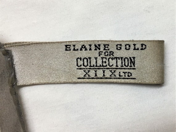 Elaine Gold for Collection XIIX LTD 100% Silk Bla… - image 5