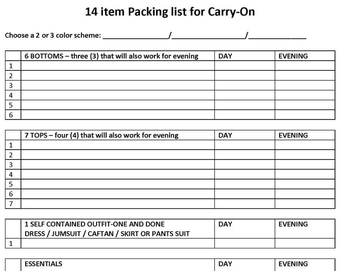 The Ultimate Carry-On Packing List - Featured Image