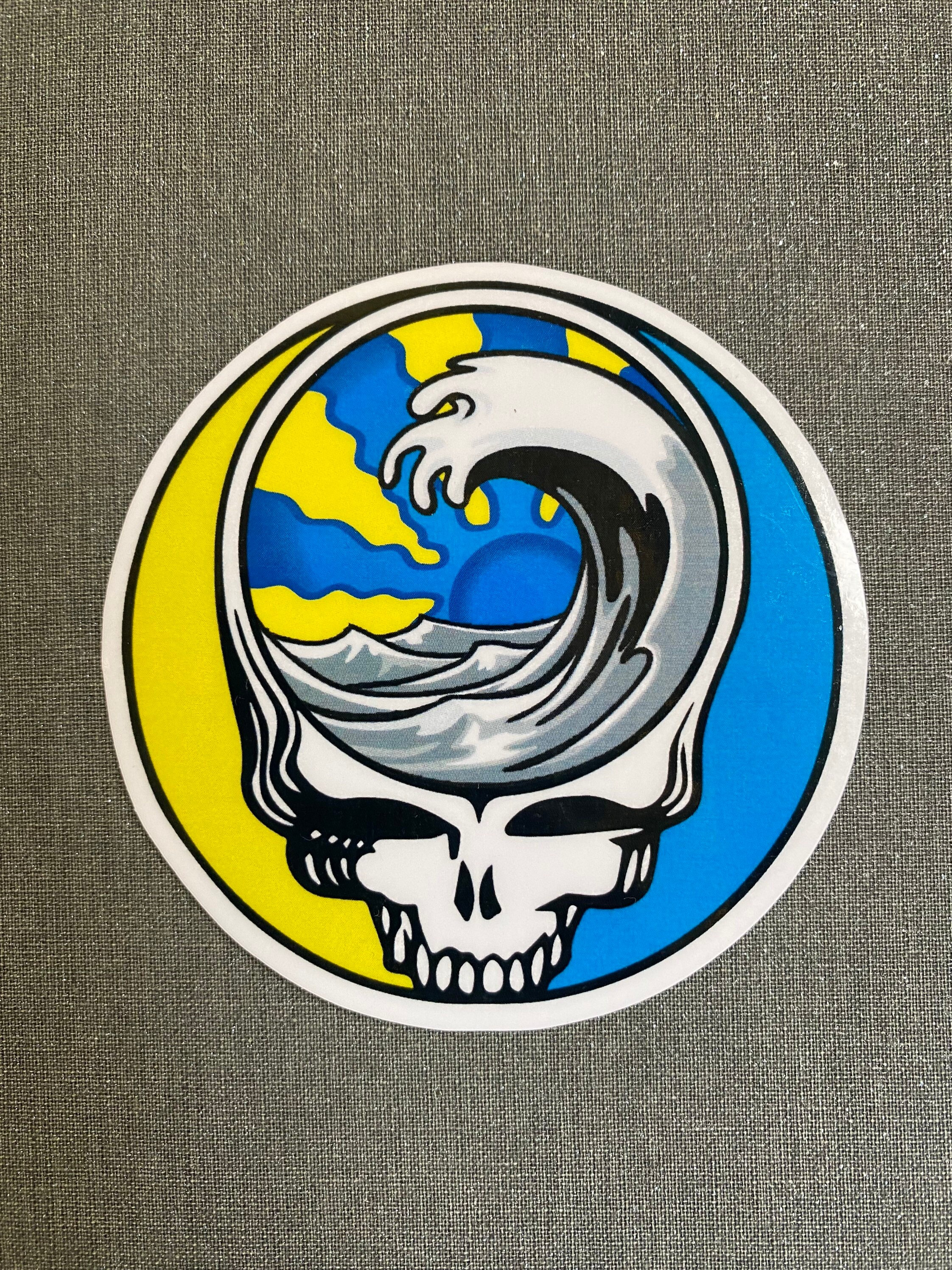 Adesivo - Grateful Dead - 5" Steal Your Face Con Bordo Nero - Foto 13