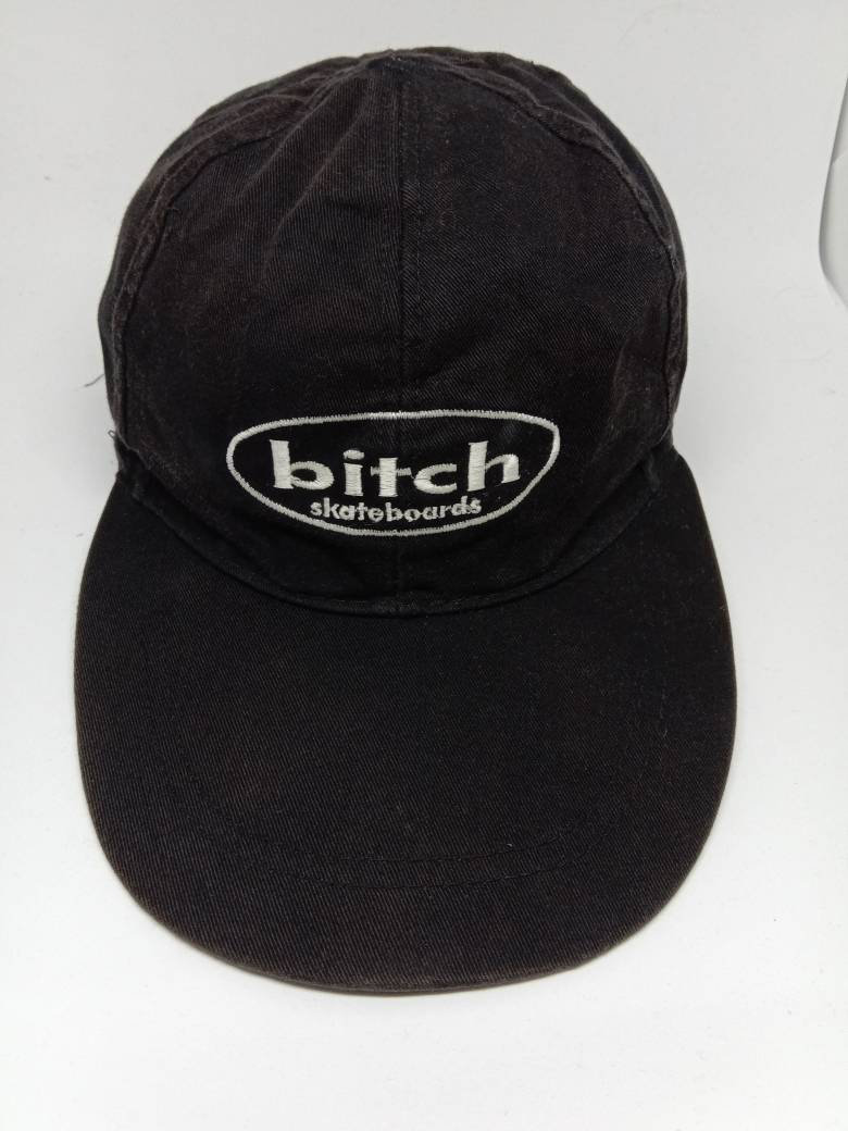 Bitch skateboards キャップ 送料無料 90s bitch skateboards ビッチ 6パネル キャップ CAP