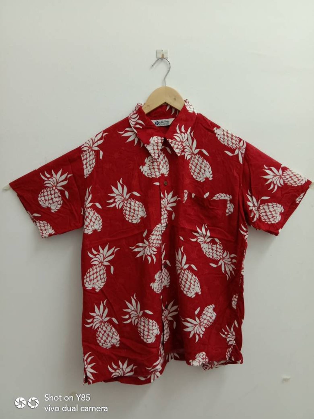 ✅80s Pineapple Juice Aloha Shirt モンゴメリー 80s Pineapple Juice アロハシャツ 半袖 - メルカリ