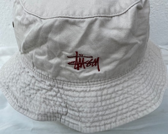 Rare Vintage STUSSY BUCKET Hat