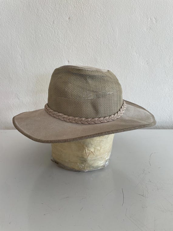 Rare Vintage KAKADU TRADERS AUSTRALIA Genuine Leather Bucket  display picture 3