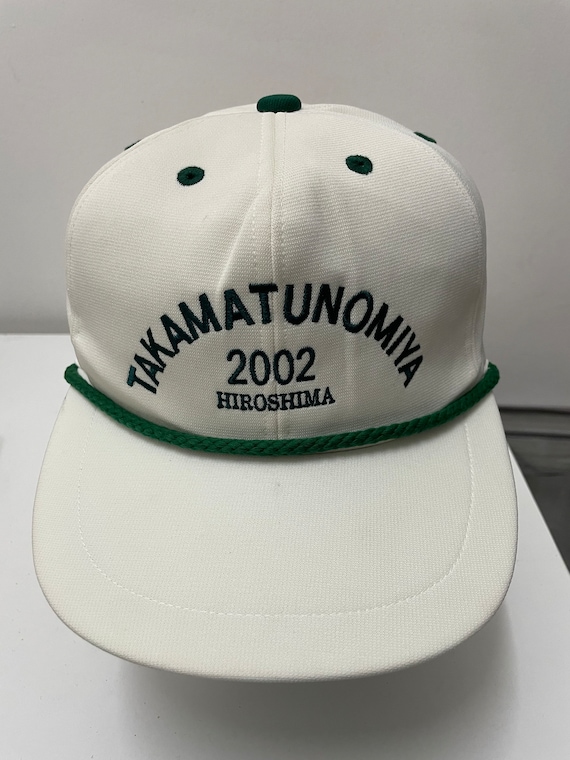 Rare Vintage DAIWA Hat, TAKAMATUNOMIYA 2002 HIROSHIMA Hat ,sport