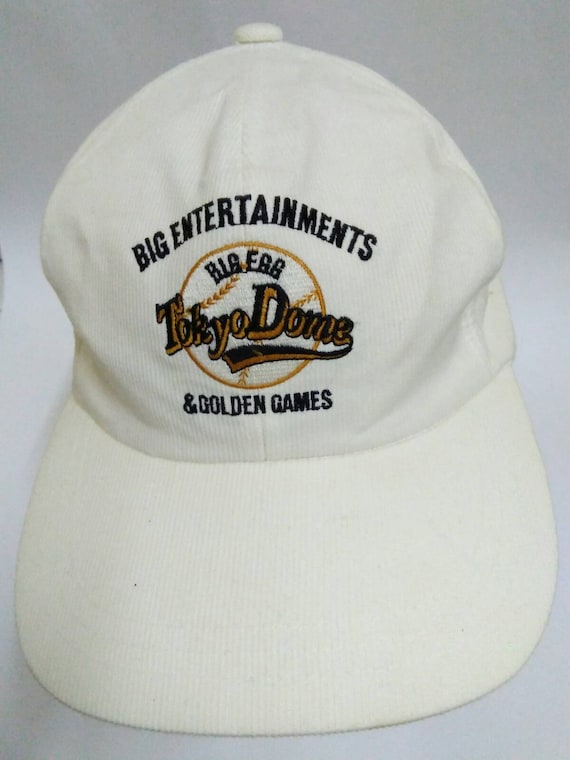 Rare Vintage TOKYO DOME Hat/cap, Big Entertainments and Golden 