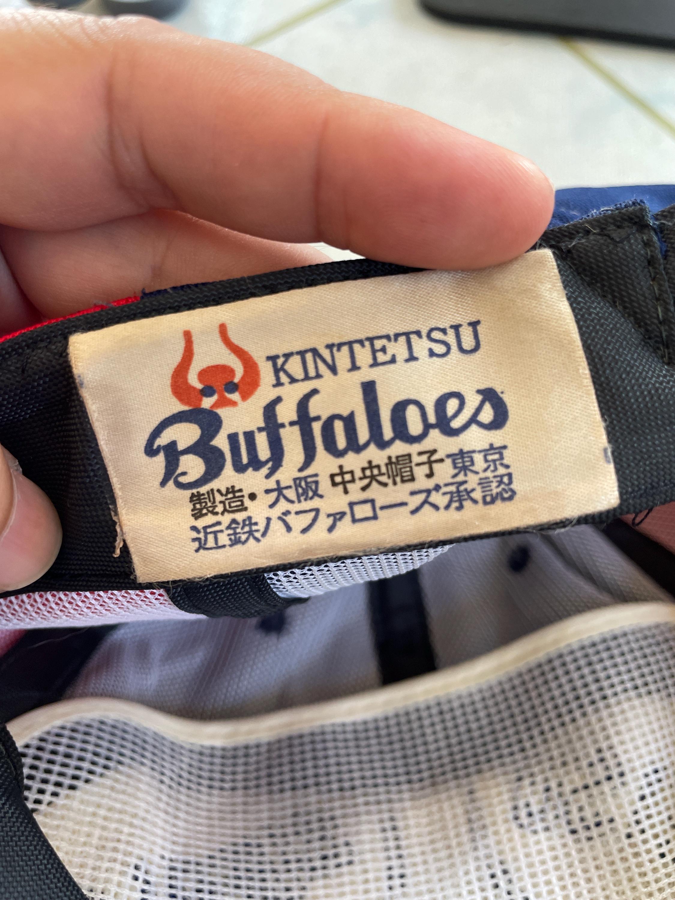 Rare Vintage KINTETSU BUFFALOES by Asics Hat, Vintage Japanese