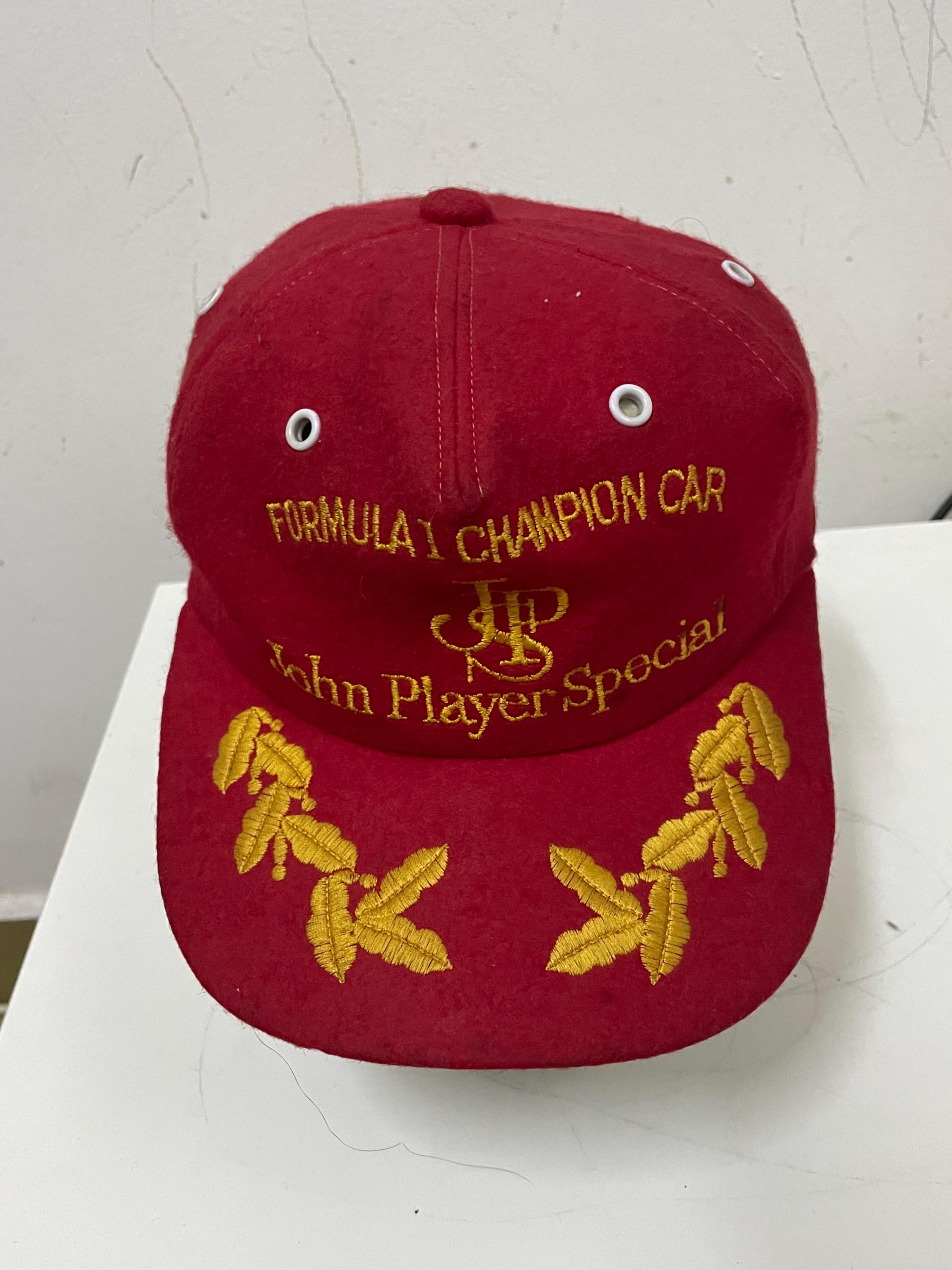 Rare Vintage JOHN PLAYER SPECIAL Hat Cap, Formula-1 Champion