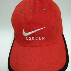 Rare Vintage NIKE SOCCER Hat/cap Big 
