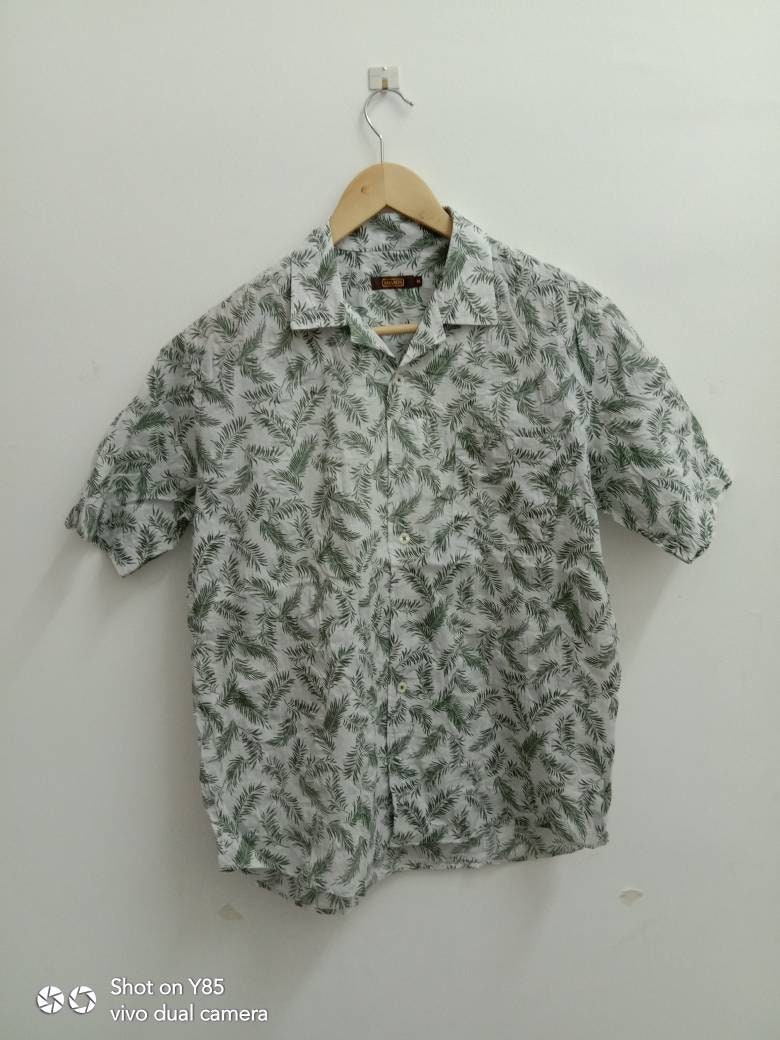 ARAMIS　総柄　アート　シャツ　アロハ　vintage ARAMIS 総柄 アート シャツ アロハ vintage - メルカリ