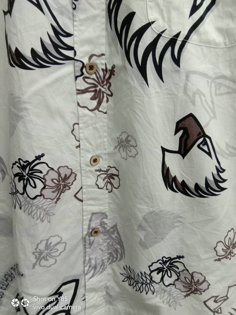 Vintage 90s MAJUN OKINAWA Hawaiian Shirt, 204 Tactical