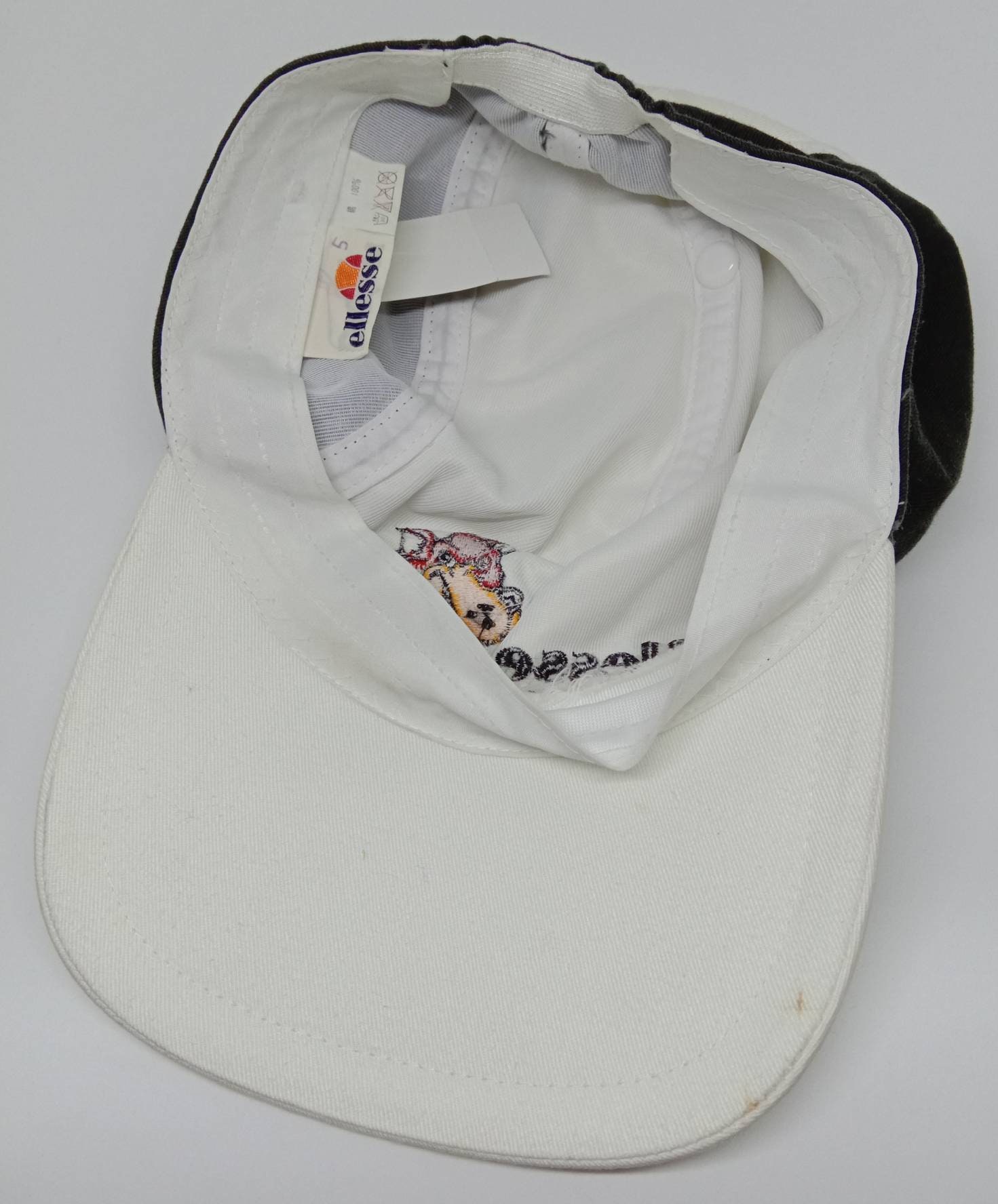 フランスチーム公式ellesse 刺繍キャップ E-87003 フリーサイズ ellesse エレッセ スキー フランス代表 キャップ（フリーサイズ 【超
