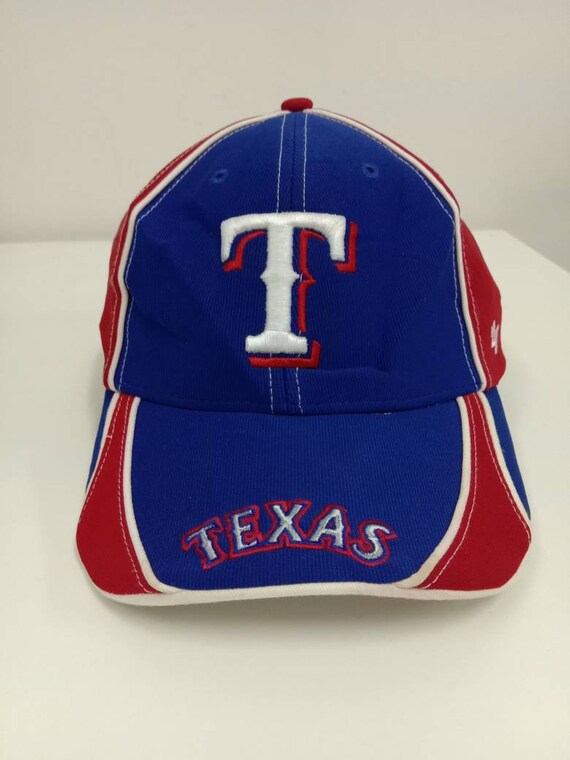 Rare Vintage TEXAS RANGERS Hat, Embroidered Logo, Casual