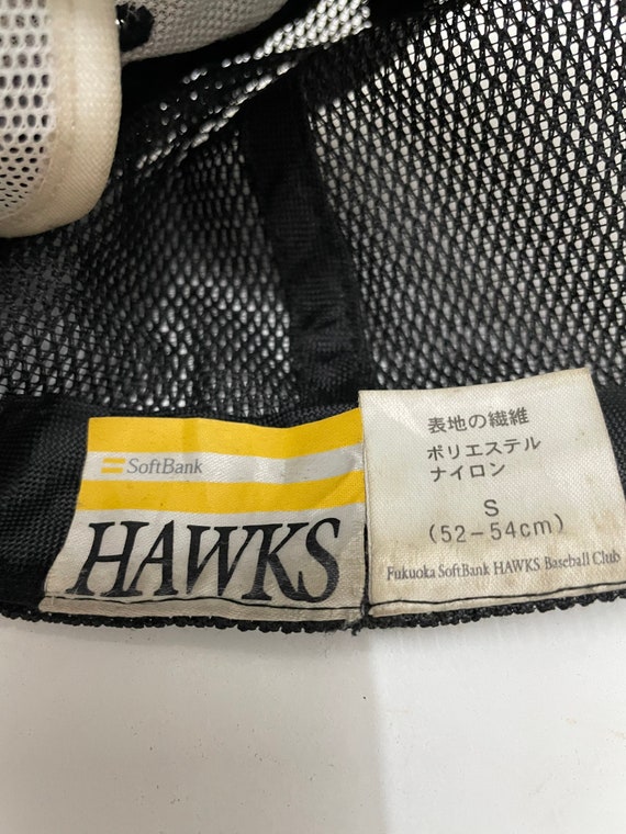 Rare Vintage SOFTBANK HAWKS Hat Cap, Baseball Cap, Sport Cap