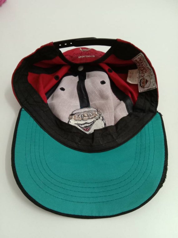 Rare Vintage CAPTAIN SANTA Sport Club Hat (1028) - image 9