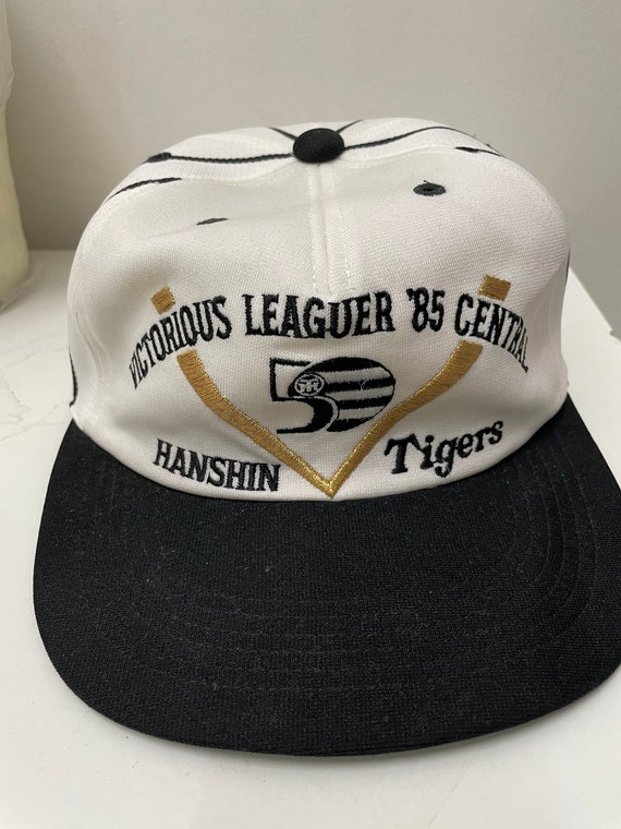 Super Rare Vintage 80s HANSHIN TIGER Hat Cap, Victorious