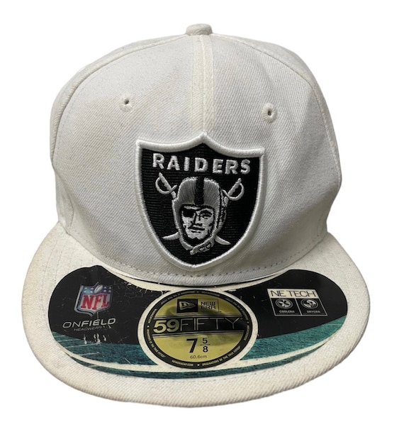 Rare Vintage LOS ANGELES RAIDER Cap by New Era, Onfield Headwear