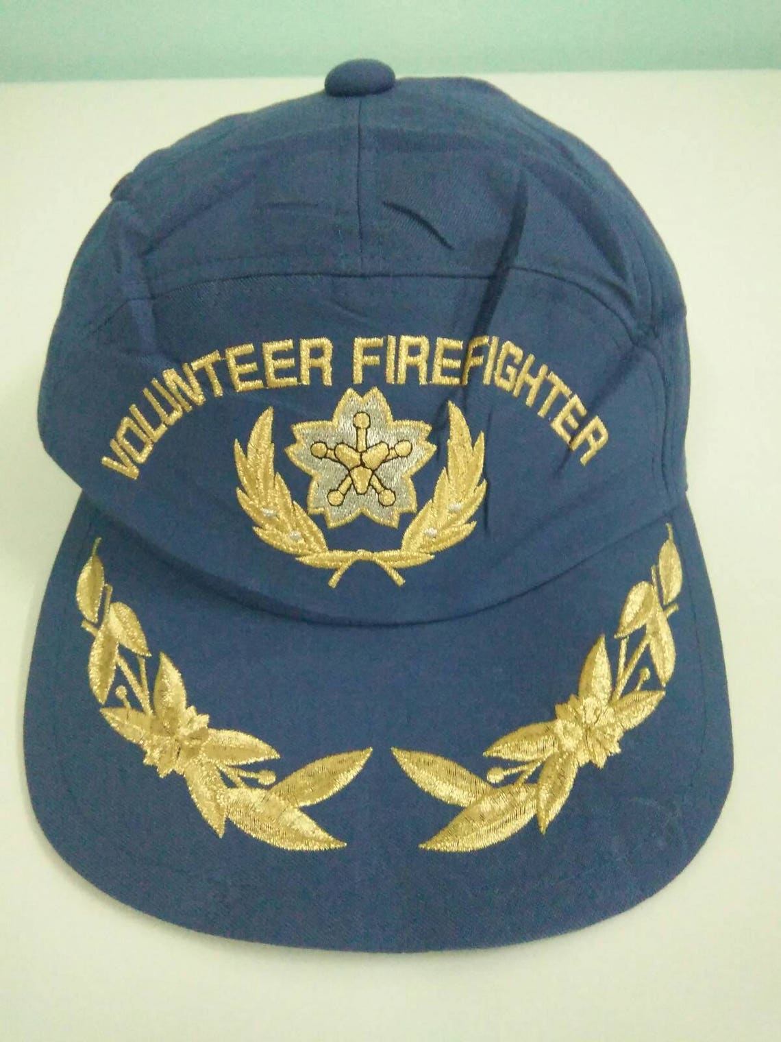 Rare Vintage VOLUNTEER FIREFIGHTER Hat Cap 369 | Etsy