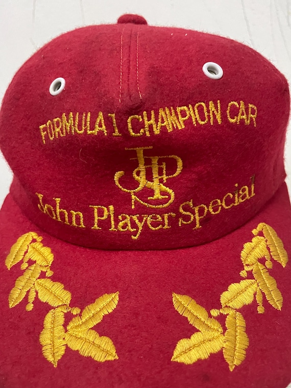 希少なヴィンテージ JOHN PLAYER SPECIAL 帽子 キャップ、フォーミュラ