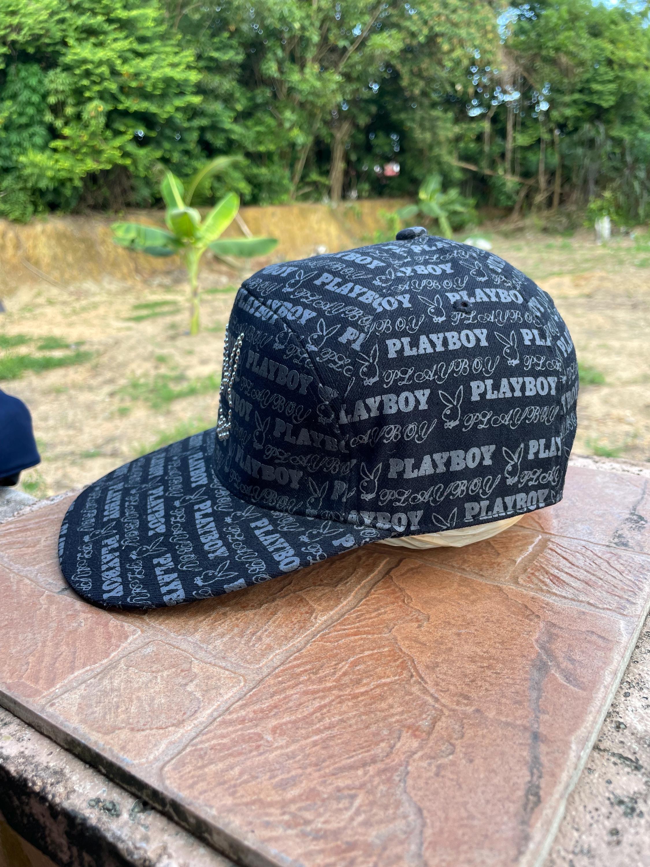 Rare Vintage PLAYBOY Hat, Casual, Hipster, Gift, Swag Hat, Full 
