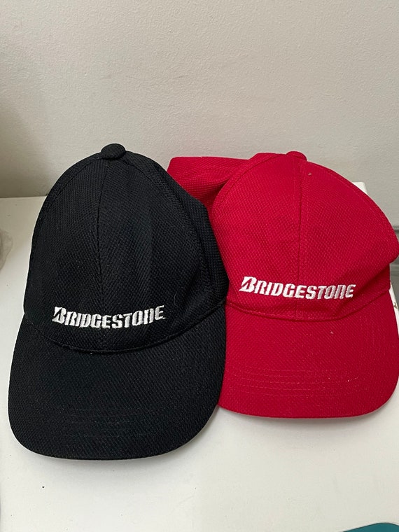 Vintage années 1980 BRIDGESTONE TIRES Snap back camion chapeau marque K