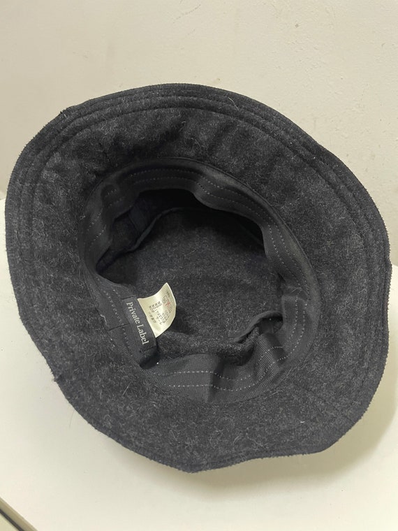 Rare Vintage PRIVATE LABEL Bucket Hat, embroidere… - image 6
