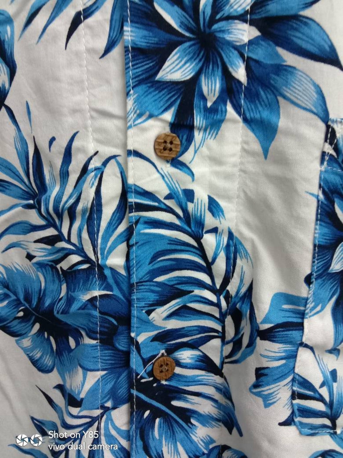 Vintage ROUSHATTE ALOHA Hawaiian Shirt Flower Design Beach - Etsy UK