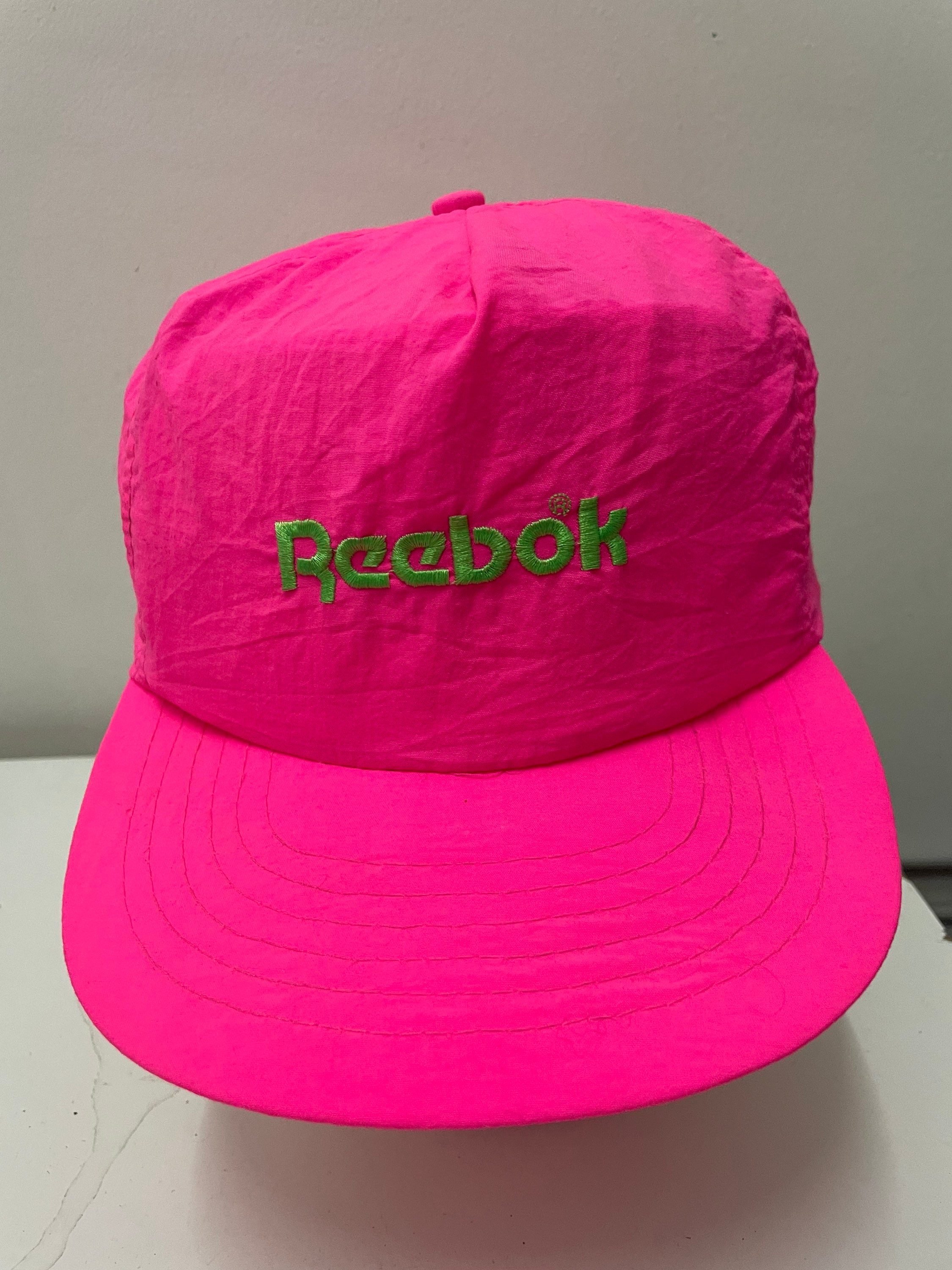 希少なヴィンテージ 80 年代 REEBOK 帽子キャップ、リーボック 