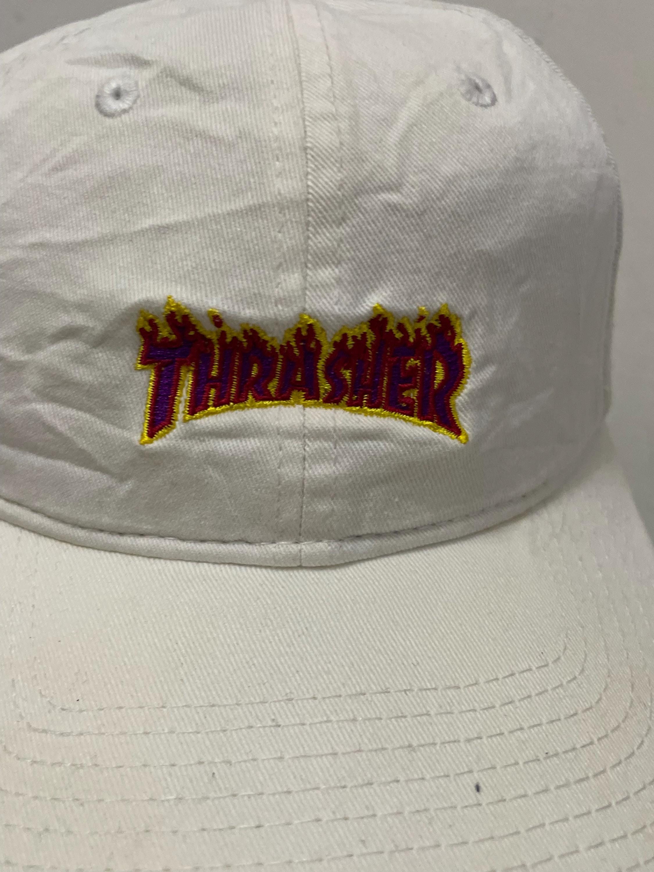 Rare THRASHER X NEW ERA Hat Cap, Sportswear, Casual (636a) - Etsy