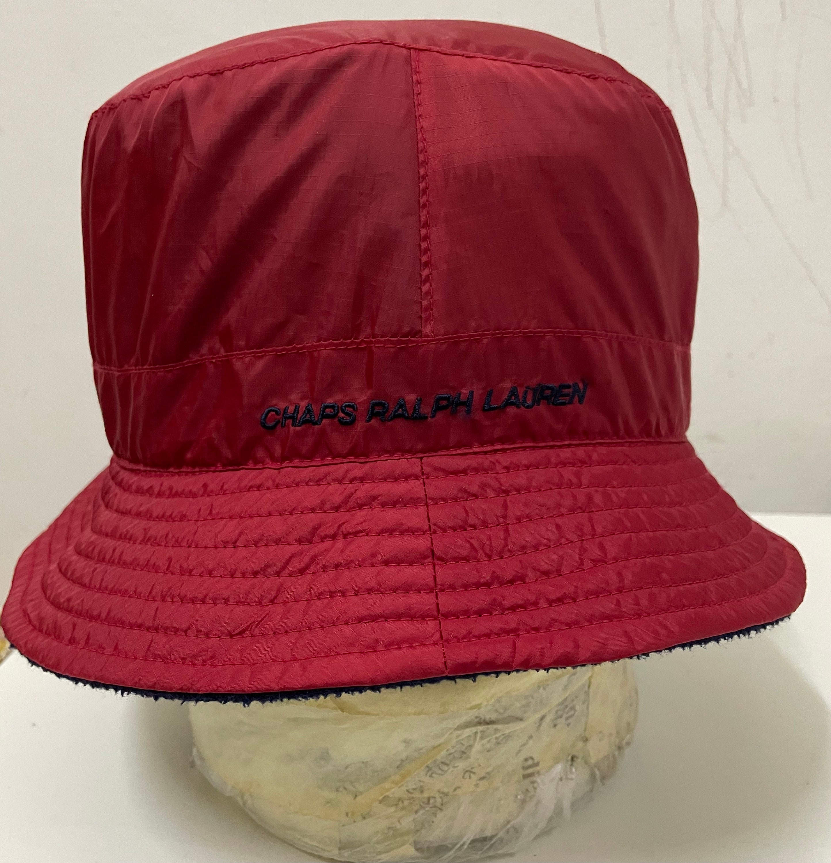 Vintage Chaps Ralph Lauren Flag Print Mesh 5 Panel — RootsBK