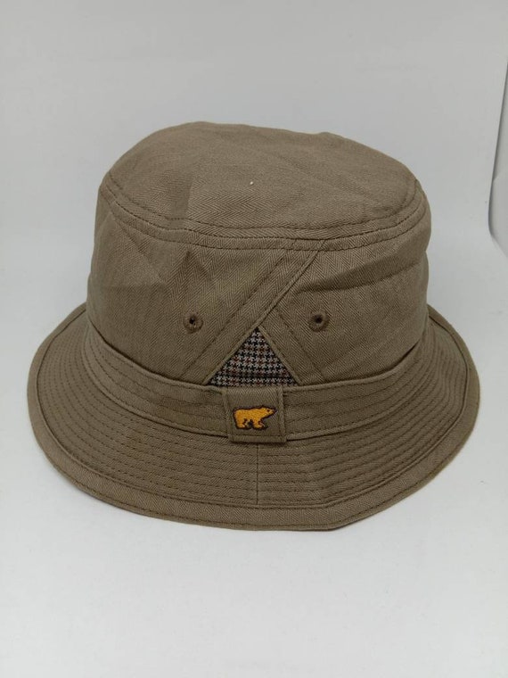 Rare Vintage GOLDEN BEAR USA Bucket Hat, Embroidered Logo  display picture 2