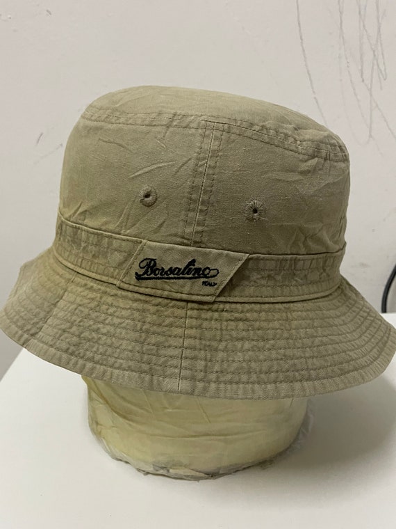 Rare Vintage BORSALINO ITALY Hat Cap, Bucket Hat (549a) - Etsy