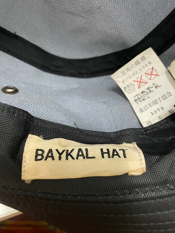 Rare Vintage BAYKAL Bucket Hat, Made in japan, (1190) Gem