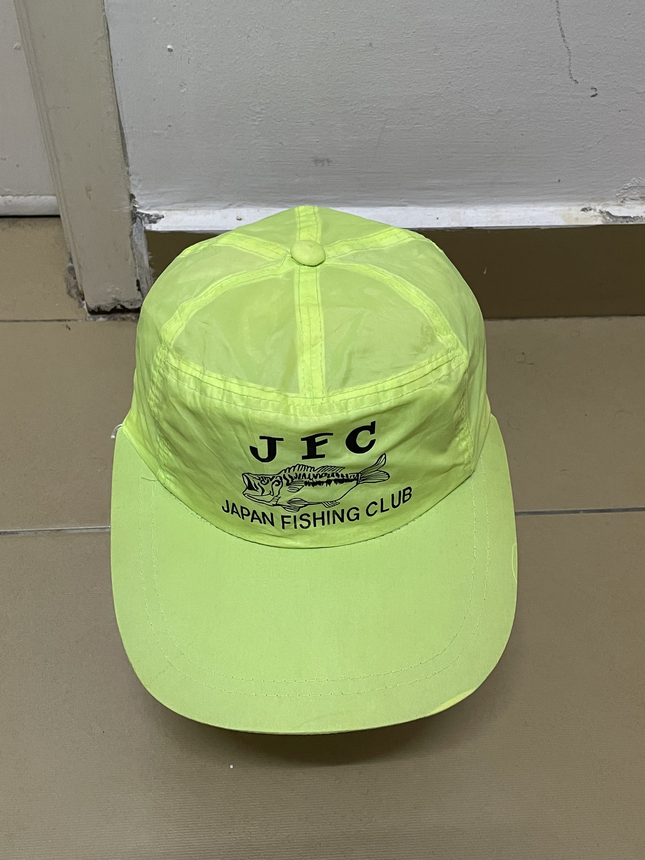 Rare Vintage JAPAN FISHING CLUB Hat,outdoor Sport Challenge